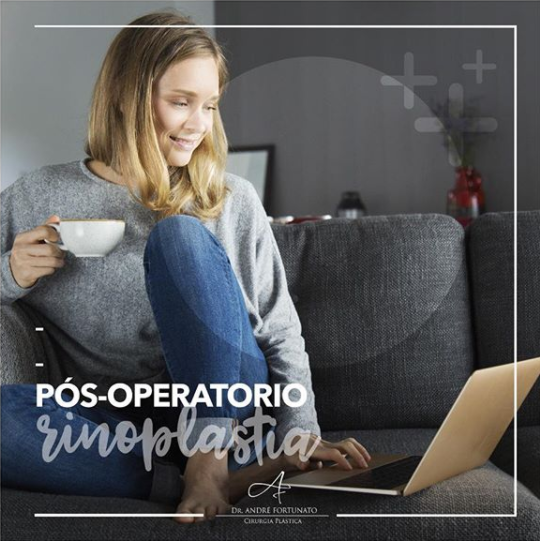 pós-operatório rinoplatia